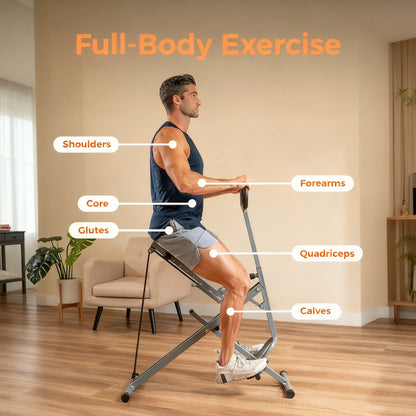 Smart Rowing Machine, Foldable with App Integration