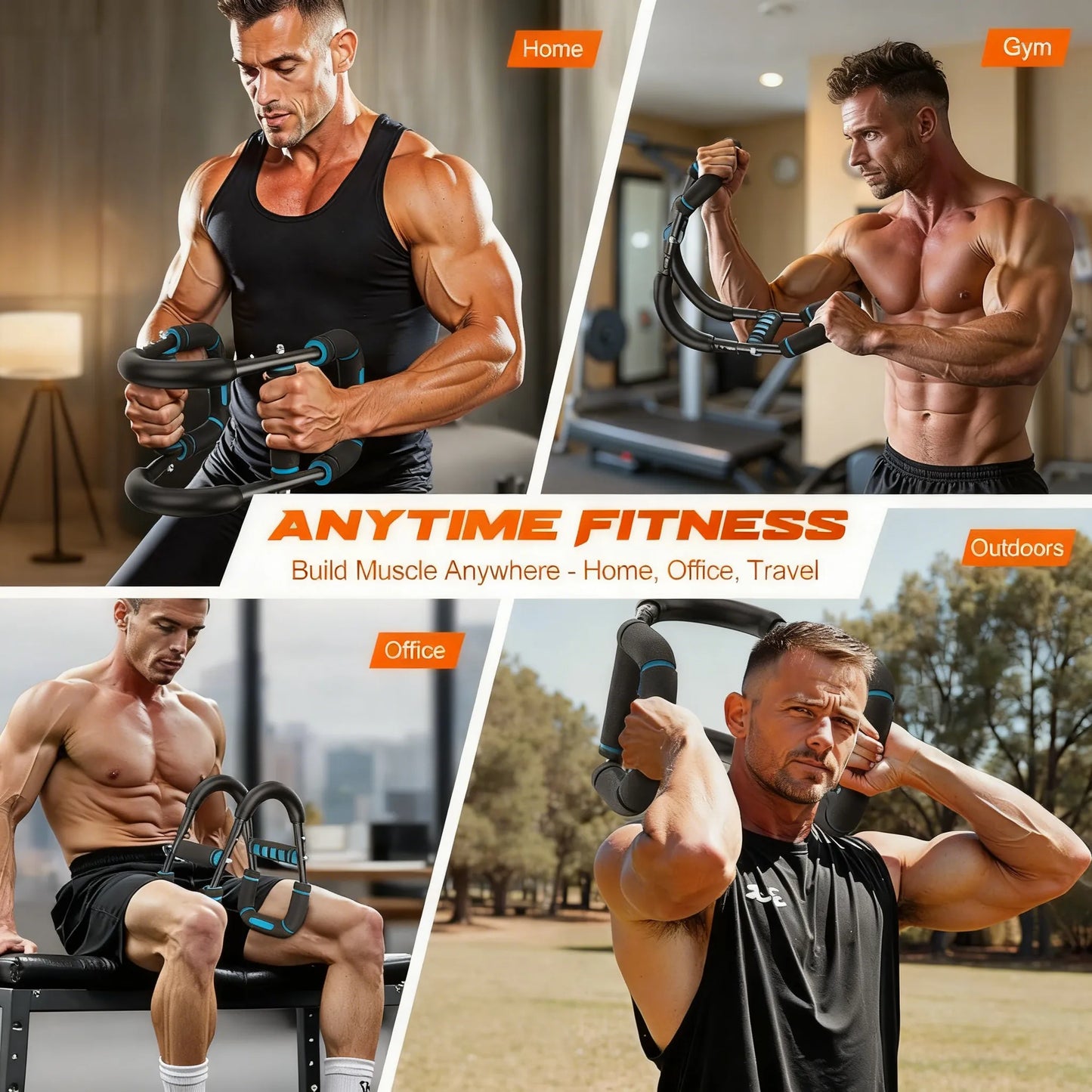 5-Level Adjustable Arm Trainer, Ergonomic & Portable for Home Use