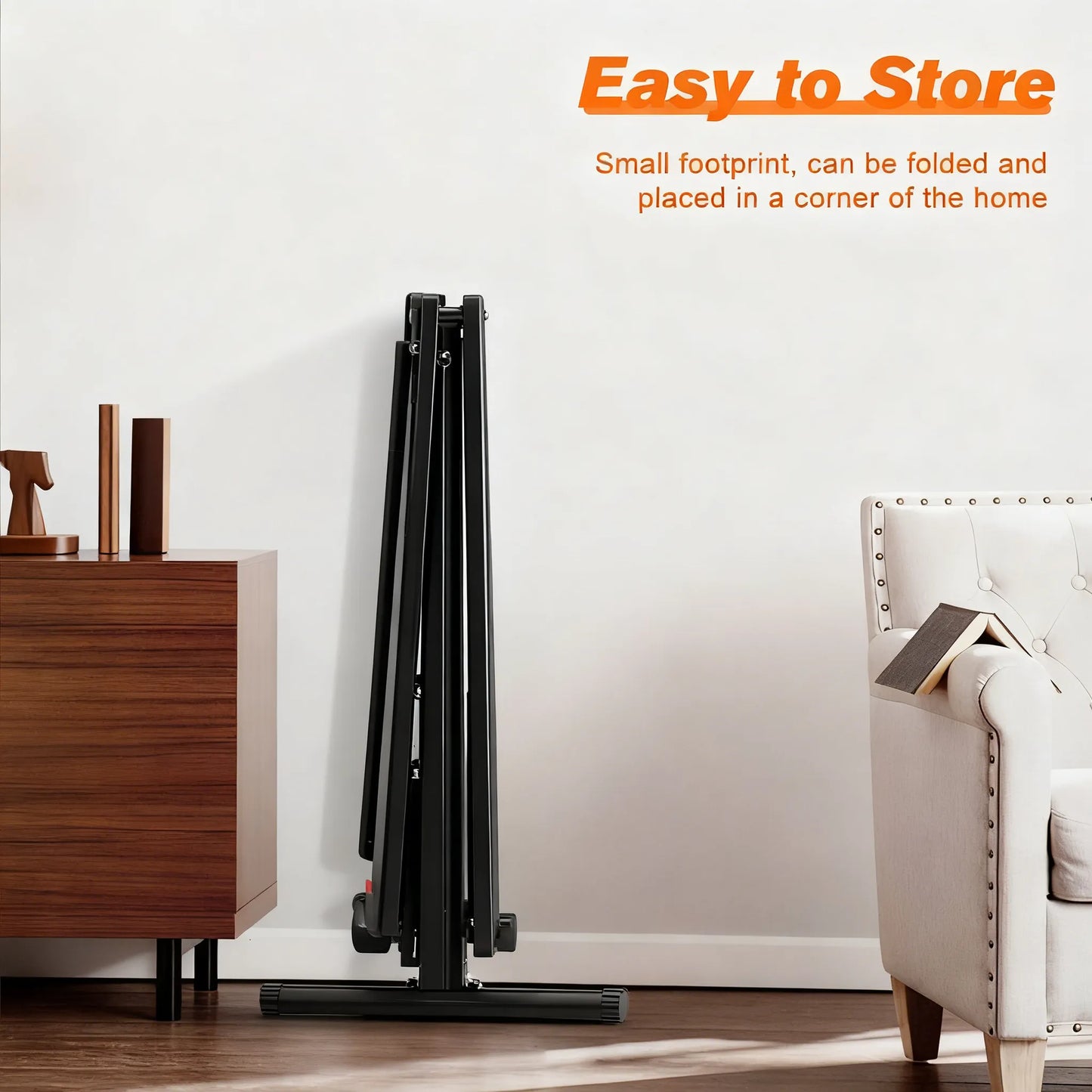 Adjustable Ab Trainer, 440LBS Capacity & Foldable