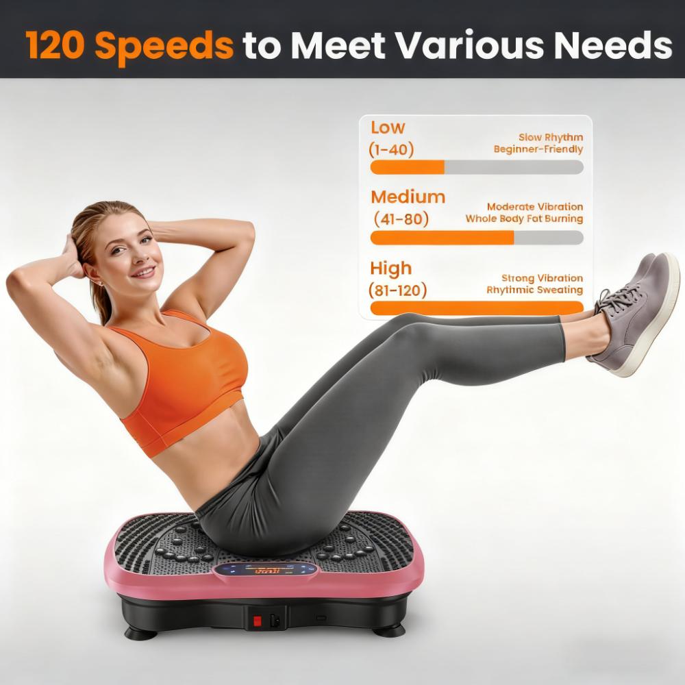 Full Body Vibration Plate, Fat Burning & Toning for All